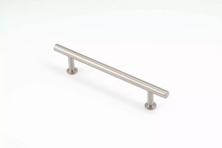 STIRLING HANDLE 128MM BRASS DULL BRUSHED NICKEL (CASTELLA)