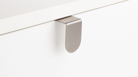 EDGE PULL 32MM O/A S/STEEL 16MM C TO C