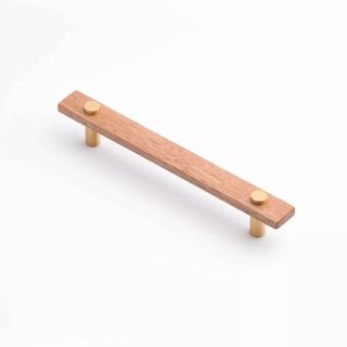 MADERA HANDLE 160MM TAS OAK/BRUSHED GOLD (CASTELLA)