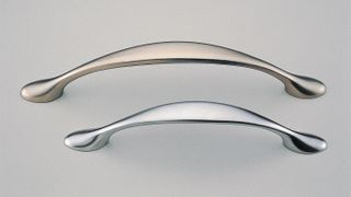 SLIM DB HANDLE 128MM BRUSHED NICKEL