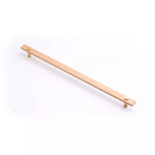 MADERA HANDLE 416MM EURO BEECH/BRUSHED GOLD (CASTELLA)