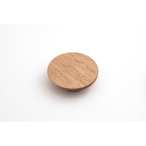 MACQUARIE ROUND HANDLE 90MM OAK TASMANIAN OAK (CASTELLA)