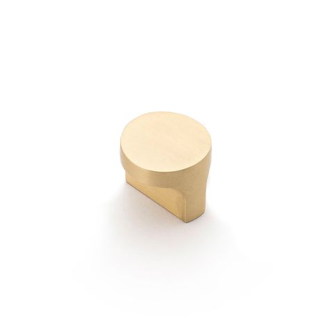 GALLANT KNOB 16MM BRUSHED BRASS (CASTELLA)