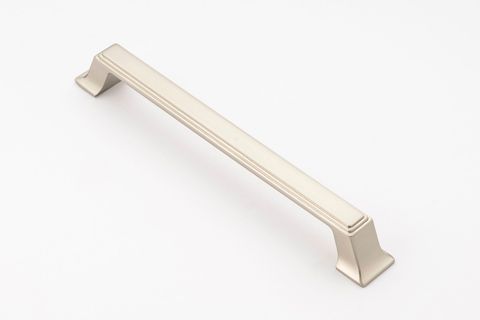 BUCKHURST HANDLE 192MM DULL BRUSHED NICKEL (CASTELLA)