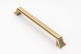 BUCKHURST HANDLE 192MM BRUSHED ANTIQUE BRASS (CASTELLA)