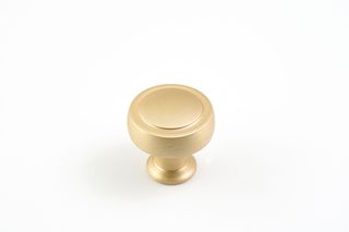 SUPPLE KNOB 32MM BRUSHED BRASS (CASTELLA)