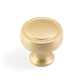 SUPPLE KNOB 32MM BRUSHED BRASS (CASTELLA)