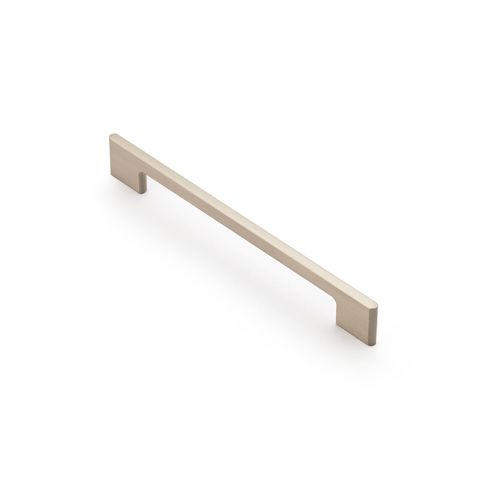 CLEMENT HANDLE 192MM DULL BRUSHED NICKEL (CASTELLA)