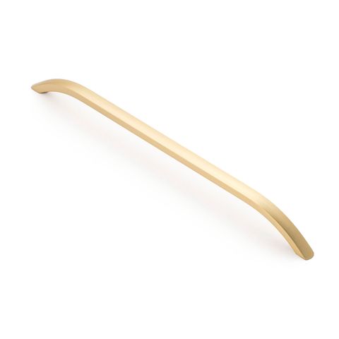 HINCKLEY HANDLE 320MM BRUSHED BRASS (CASTELLA)