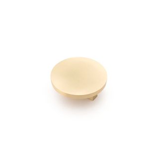 GYRE KNOB 60MM BRUSHED BRASS (CASTELLA)