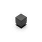 CUBE KNOB MATT BLACK