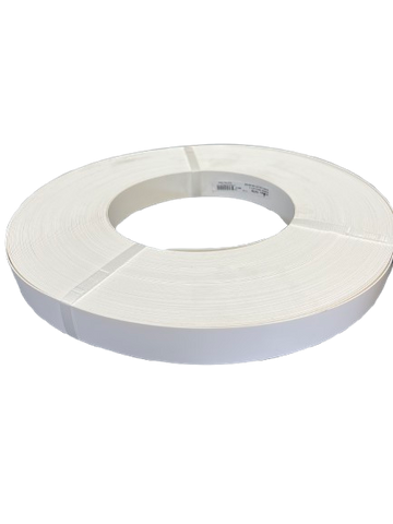 WHITE STP UNGLUED ABS EDGE 100X38 1MM (104760)