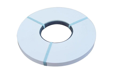 WHITE SATIN UNGLUED ABS EDGE
