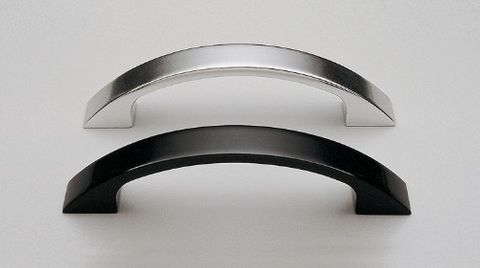FLAT BOW HANDLE 96MM SILVER