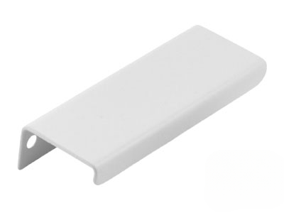FERRARA HANDLE 100MM WHITE (LIP PULL)