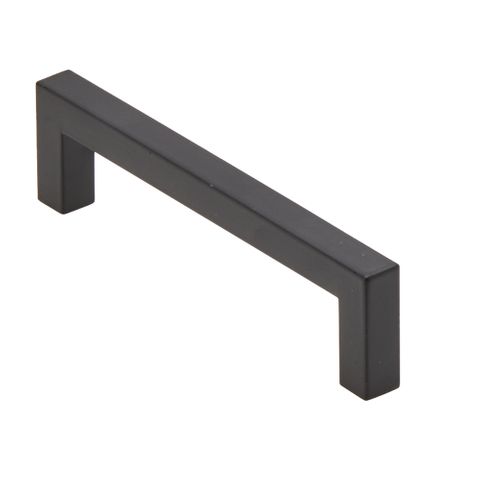 HANDLE SQ MATT BLACK 8X96MM