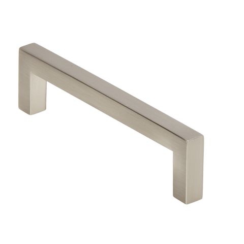 HANDLE SQ B/NICKEL 8X96MM