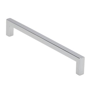 HANDLESQ POLISHED CHROME 8X160MM