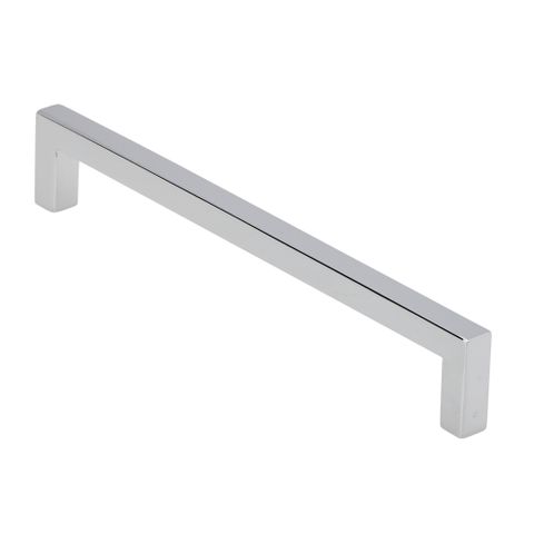 HANDLESQ POLISHED CHROME 8X160MM