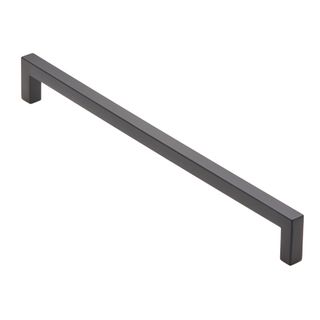 HANDLE SQ MATT BLACK 8X224MM