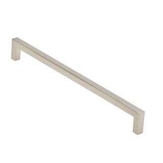 HANDLE SQ B/NICKEL 8X224MM