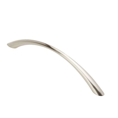 TAPERED BOW HANDLE BRUSHED NICKEL 128MM
