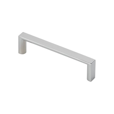 HANDLE 'D'  POLISHED CHROME 96MM