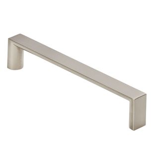 HANDLE 'D' BRUSHED NICKEL128MM