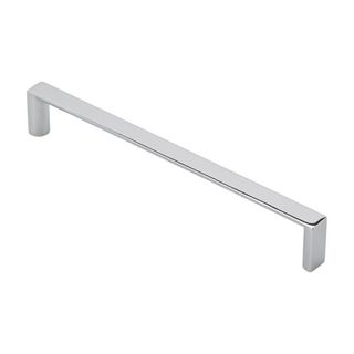 HANDLE 'D' POLISHED CHROME 160MM