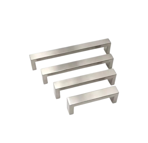 SQ EDGE BAR HANDLE BRUSHED NICKEL