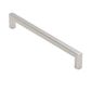 SQ EDGE BAR HANDLE BRUSHED NICKEL