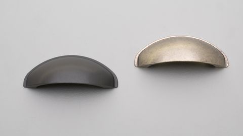 BILBAO SHELL 64MM OXIDISED TIN MATT