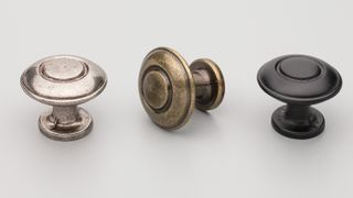 LISTER KNOB 31MM OXIDISED TIN GLOSS