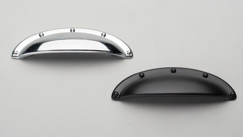 DERBY SHELL HANDLE 64MM BLACK PAINT MATT#5