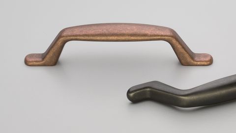 AVILA HANDLE 96MM HANDLE OXIDISED TIN MATT
