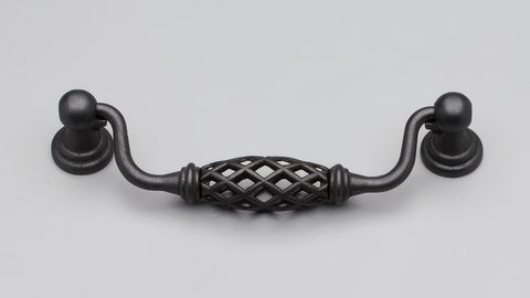 BINGLEY DROP HANDLE 128MM  ANTIQUE BLACK