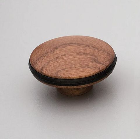 ORBIT KNOB 62MM WALNUT