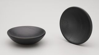BOWL KNOB 65MM BLACK STAIN