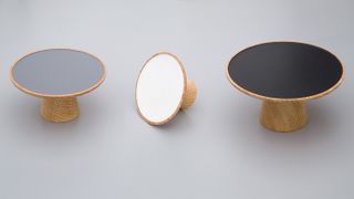 CAPELLO KNOB 45MM OAK AND LIGHT GREY