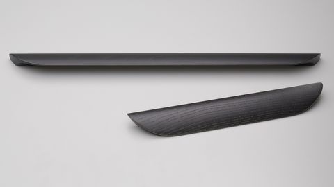 ARCHIVE HANDLE 320MM  BLACK STAIN