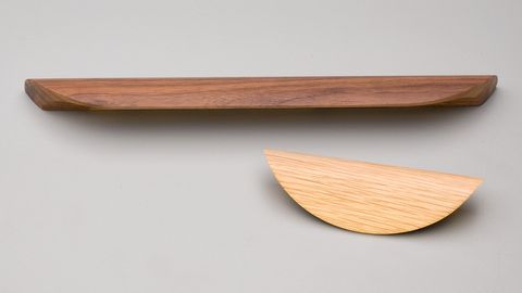 ARCHIVE HANDLE 320MM OAK DARK BROWN STAIN