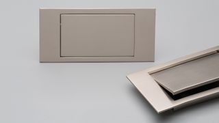 PUSH HANDLE 96MM  BRUSHED NICKEL