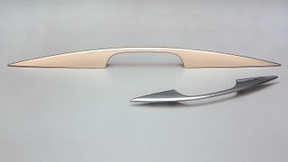 ARROW HANDLE 160MM  POLISHED CHROME