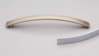 BRIDGE HANDLE 160MM  BRUSHED NICKEL