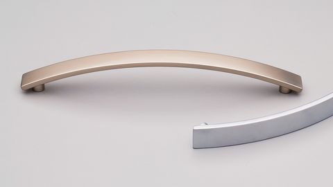 BRIDGE HANDLE SATIN CHROME