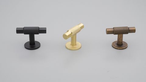 HERNING T HANDLE 55MM BRUSHED GOLD