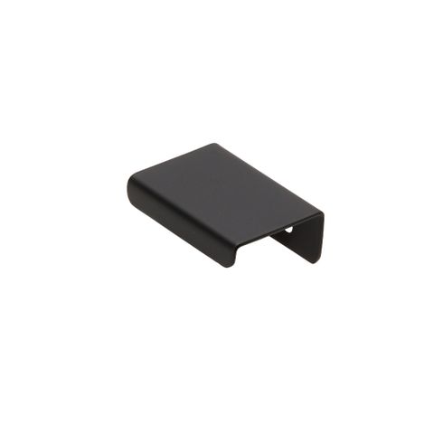 VJS LIP HANDLE MATT BLACK 50MM