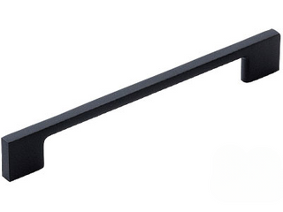 LIVORNO D HANDLE 128MM MATT BLACK