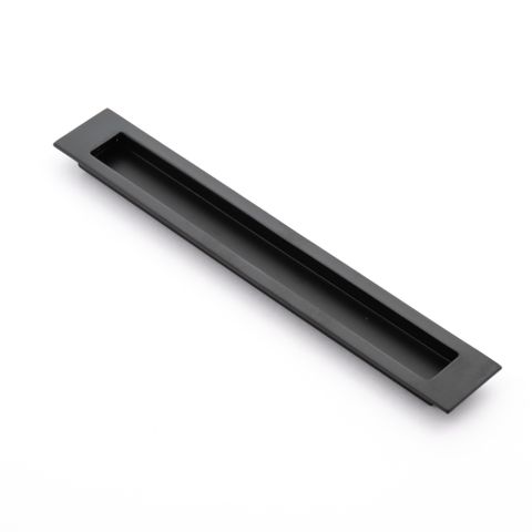 SLIDE 200MM FLUSH PULL - MATT BLACK (CASTELLA)