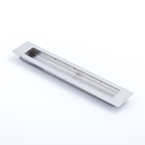 SLIDE 200MM FLUSH PULL - STAINLESS STEEL (CASTELLA)